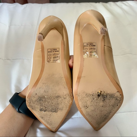 Lulus Nude Heels *Final Price* - Picture 3 of 3